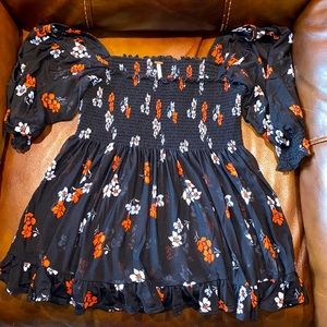 Free People ruffle top, XS!❤️